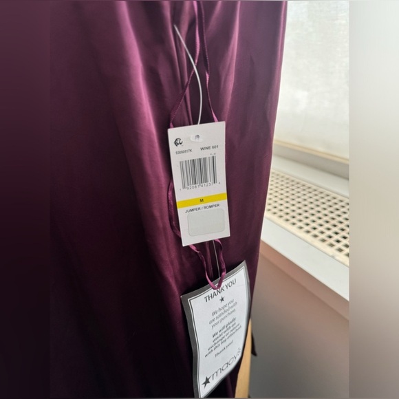 NWT MSK Purple Halter Jumpsuit, Size Medium - Picture 6 of 9